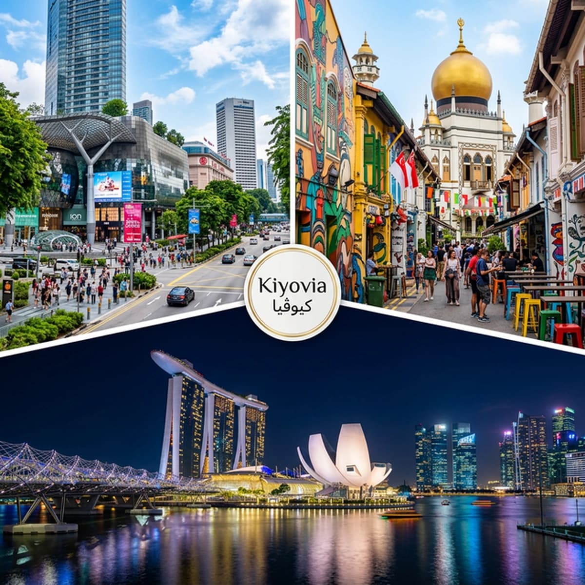 أفضل أحياء سنغافورة: أورشارد، مارينا باي، سنتوسا