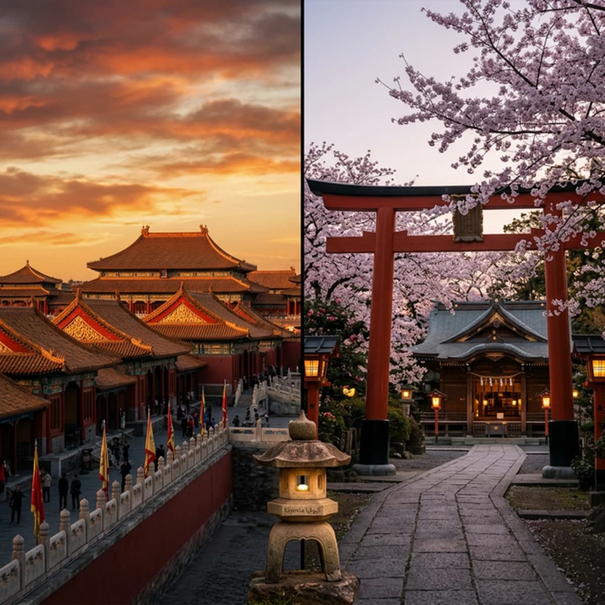 الصين أم اليابان 2026؟ دليل المقارنة الحاسم لاختيار وجهتك القادمة