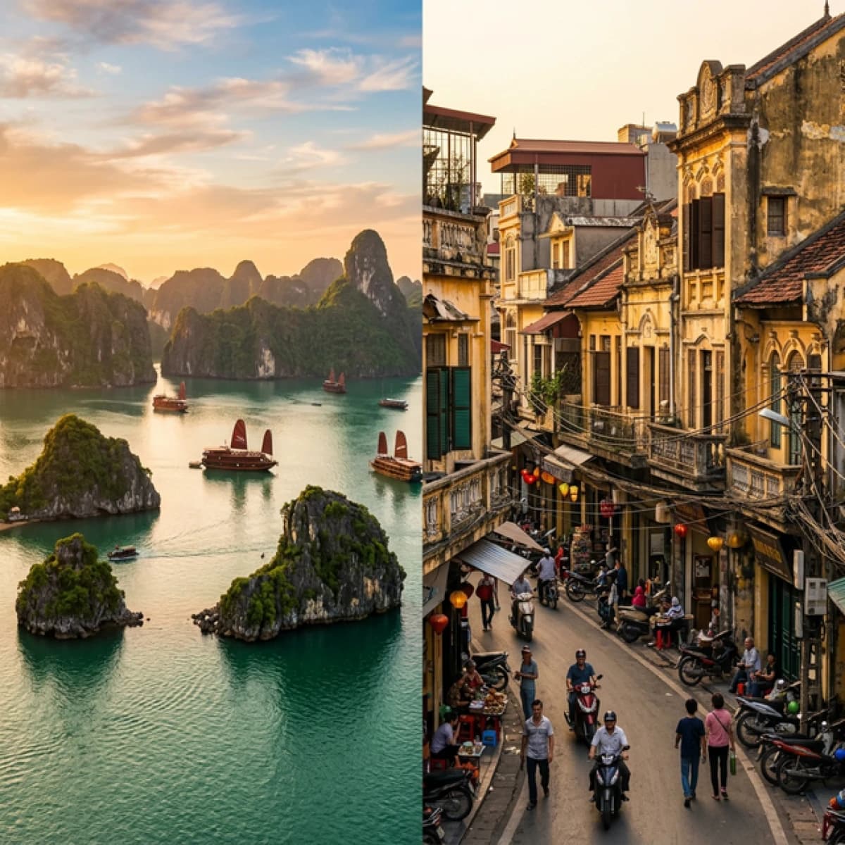 هانوي وخليج هالونغ 2026: دليل العاصمة والرحلات البحرية الفاخرة