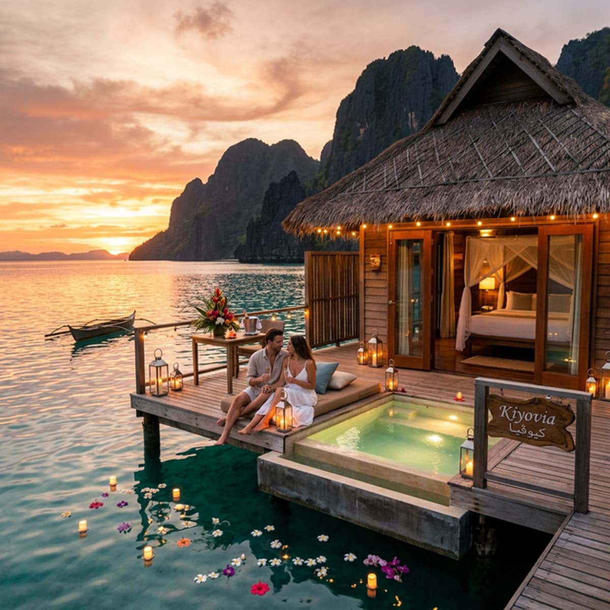 شهر عسل في الفلبين 2026: بالاوان الساحرة