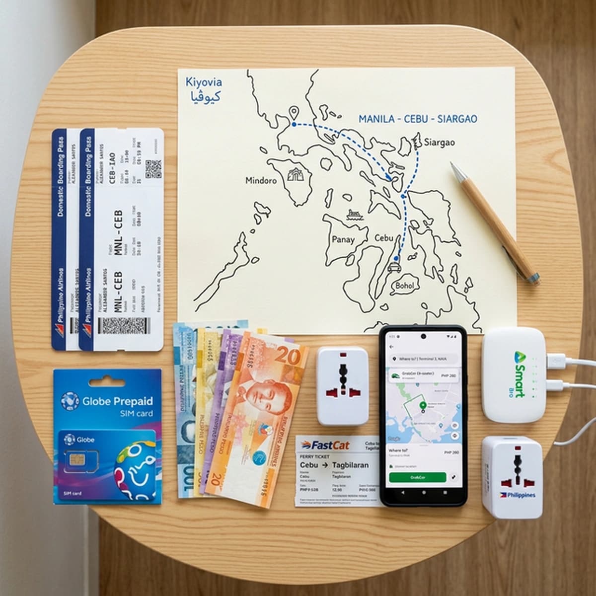 Philippines Logistics: Domestic Flights, Banka, and eSIM Globe