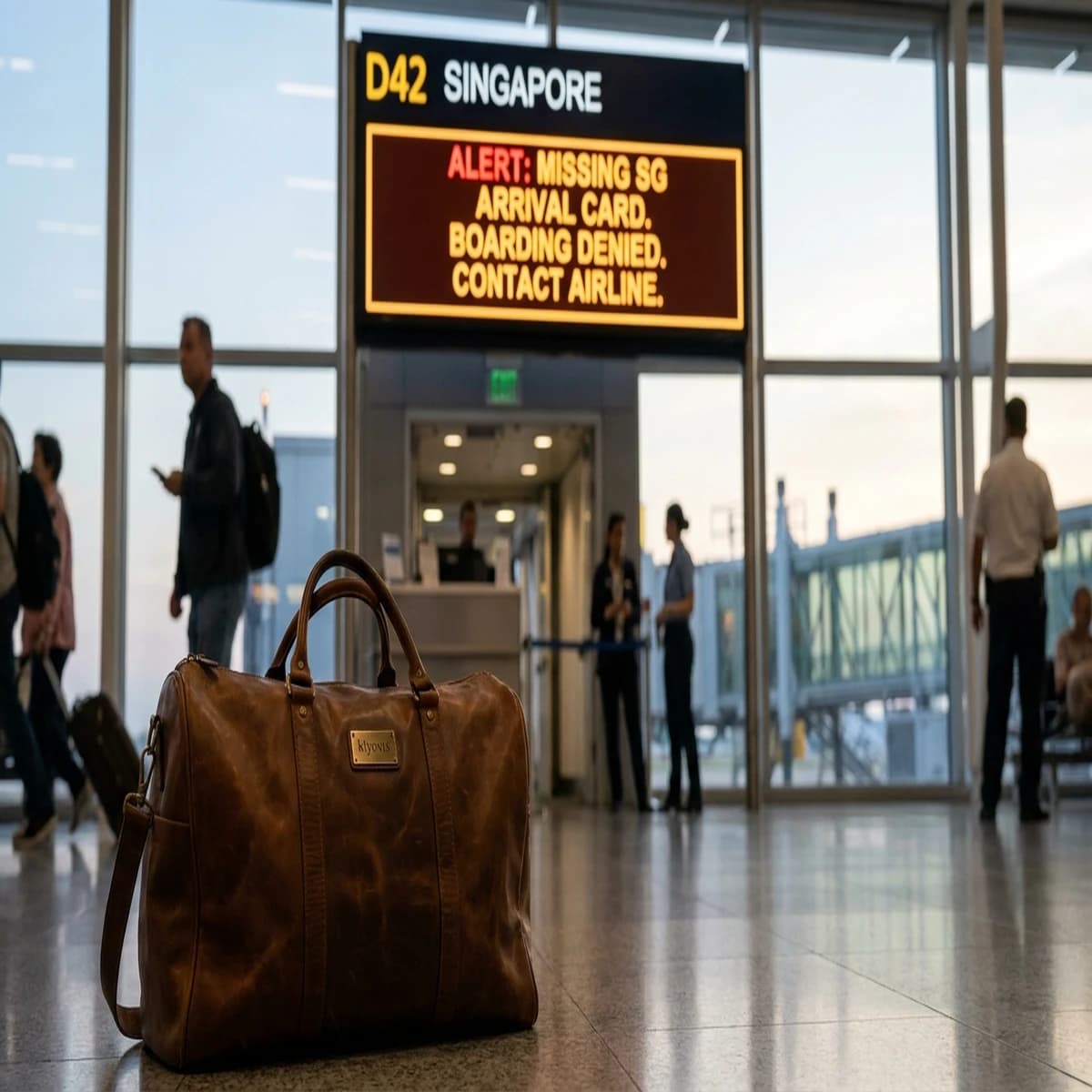 سنغافورة 2026: منع السفر بسبب الـ Arrival Card—تجارب وحلول