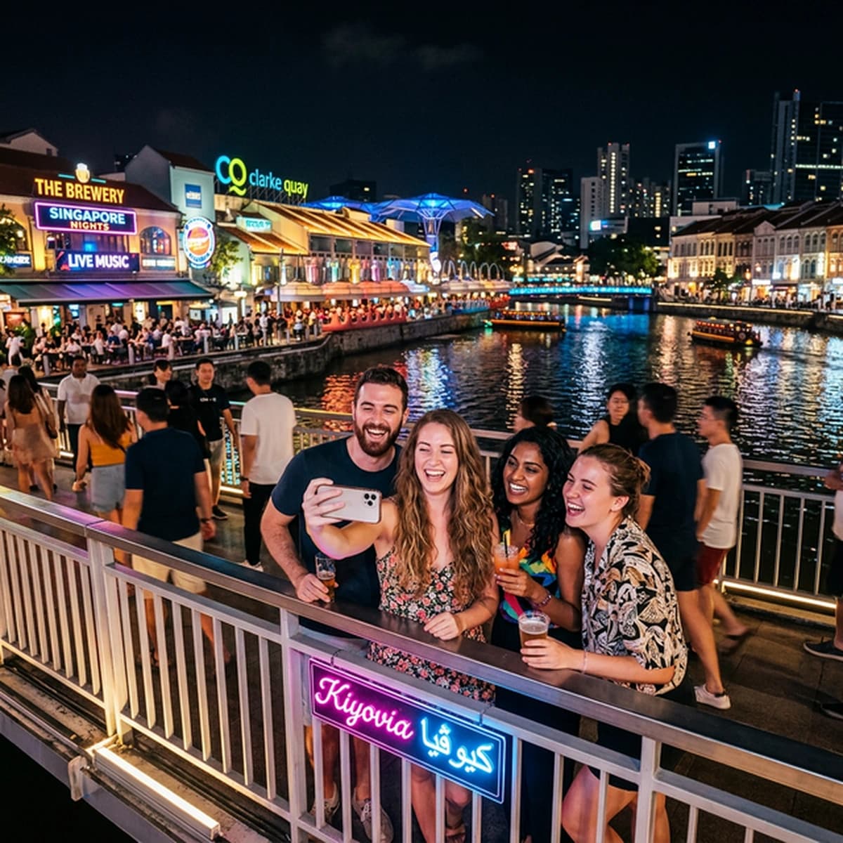 سنغافورة للشباب: حياة ليلية، طعام شارع، ومغامرات