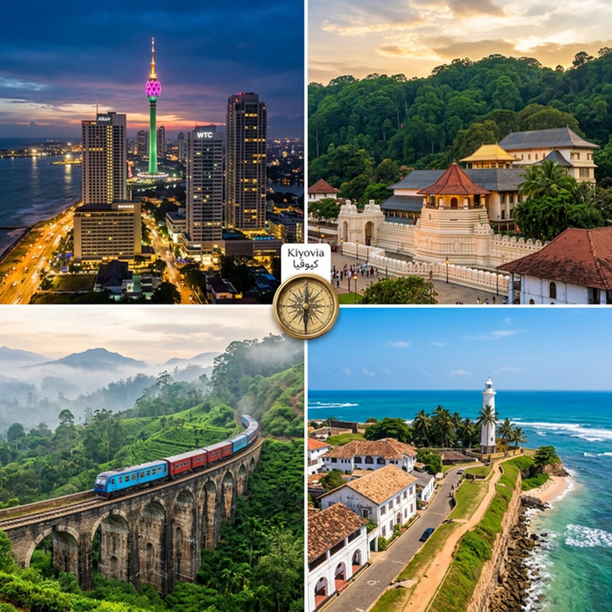 أفضل مدن سريلانكا: كولومبو، كاندي، إيلا، وغالي