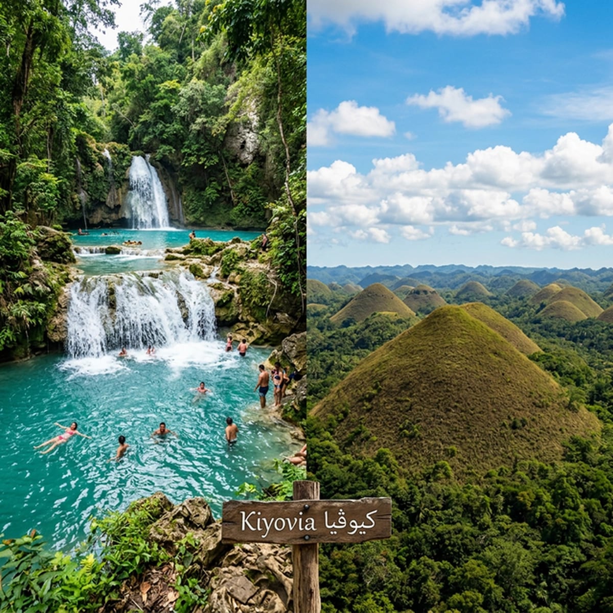 سيبو وبوهول: الحيتان والتلال الشوكولاتية