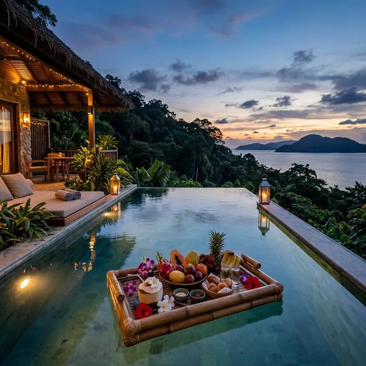 شهر العسل في ماليزيا 2026: فلل بمسابح خاصة وجزر معزولة