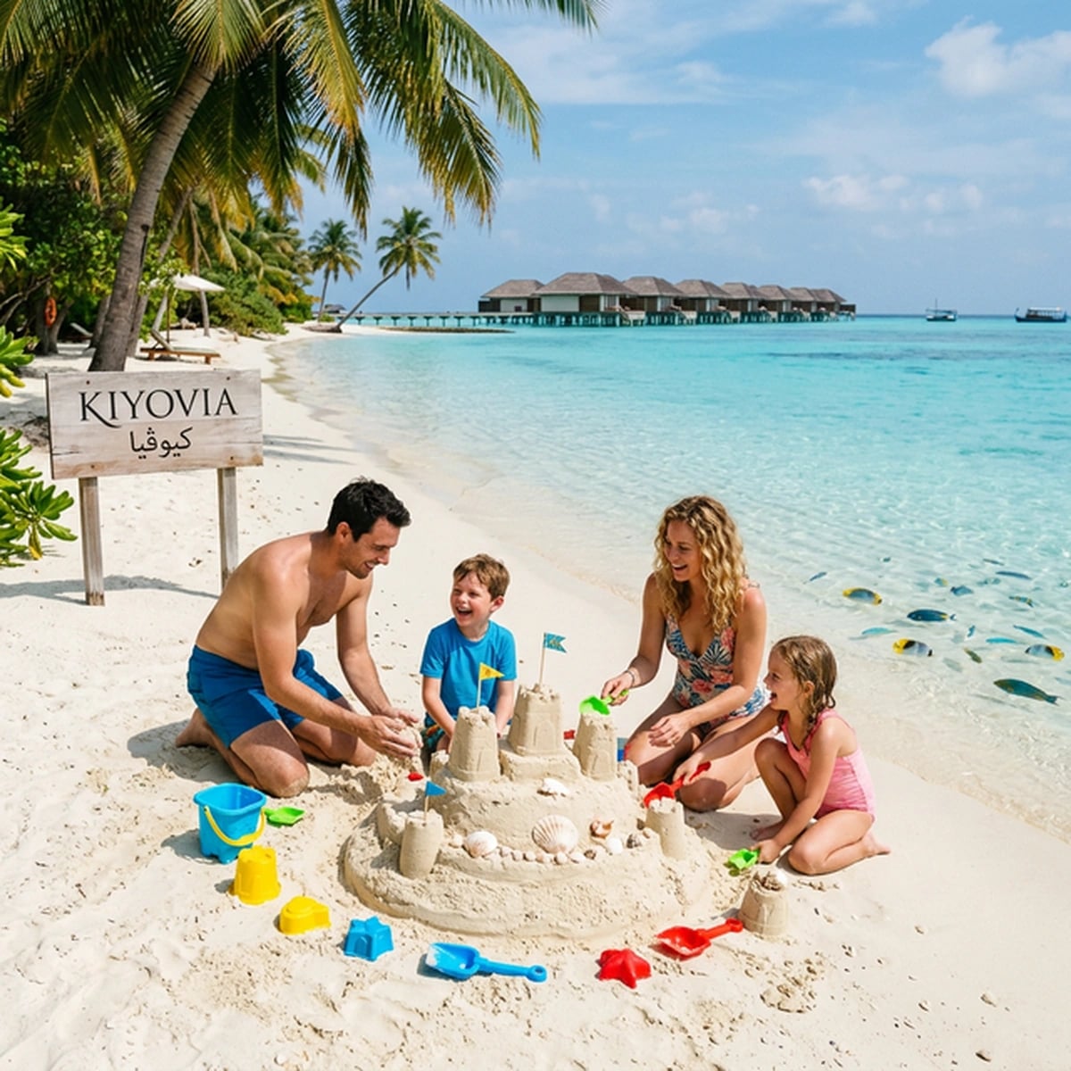 Maldives for families: resorts with a children's club and coral reefs