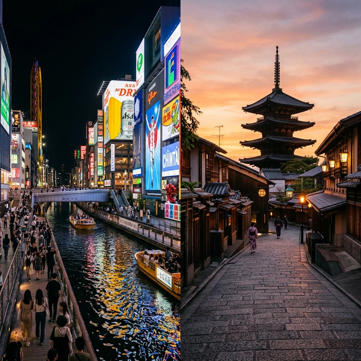 Pariwisata di Osaka dan Kyoto 2026: Ibu kota kuliner dan jantung warisan Jepang