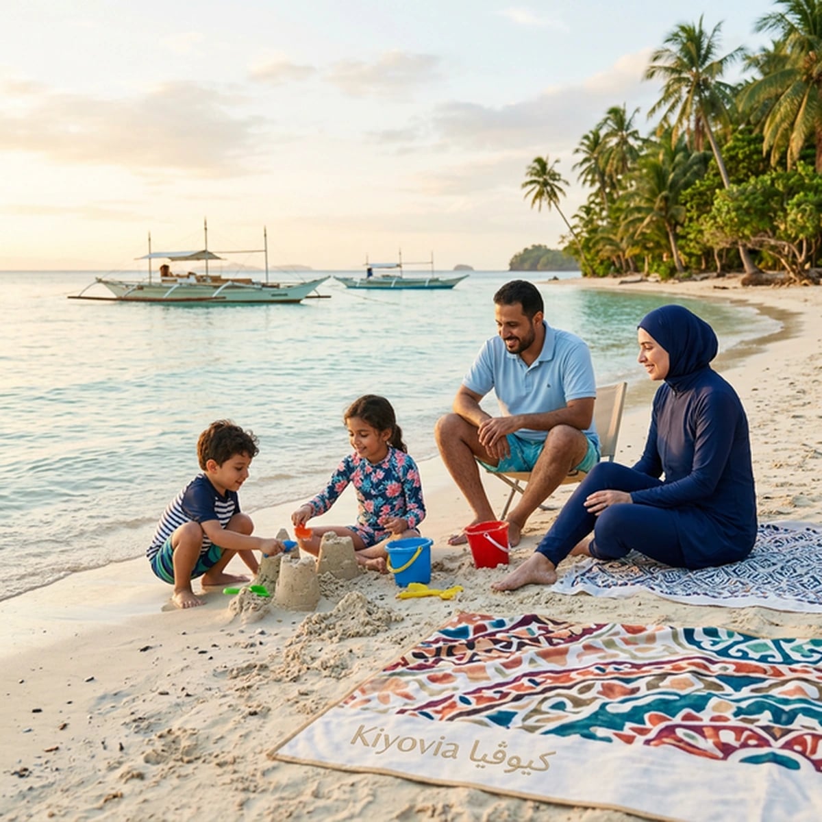 Filipina untuk keluarga: pantai yang aman dan aktivitas air