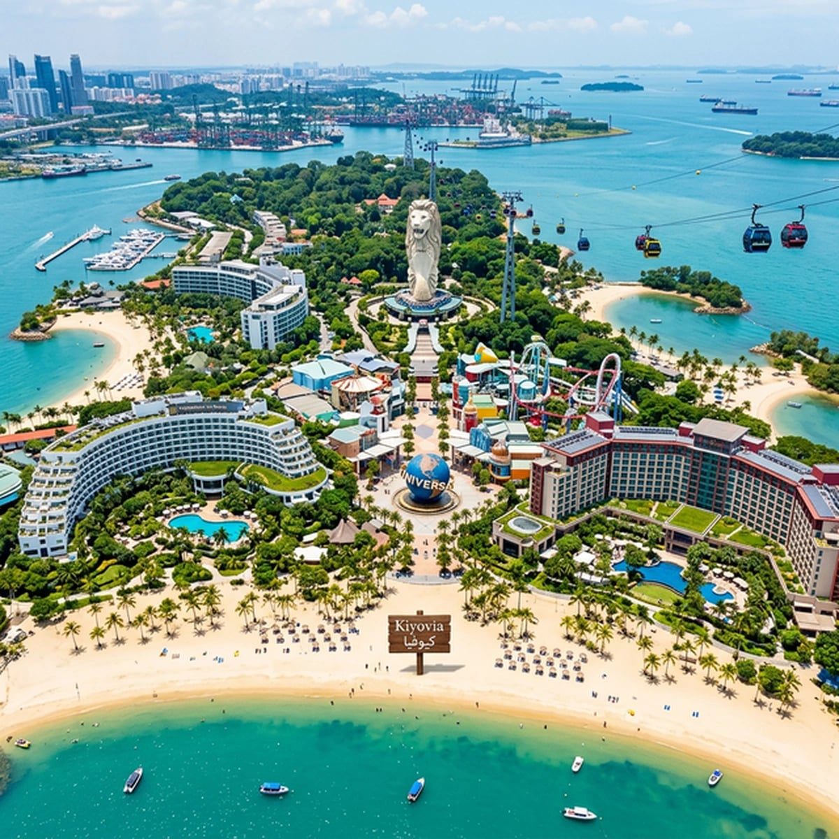 Sentosa: Sehari penuh dengan aktivitas dan harga