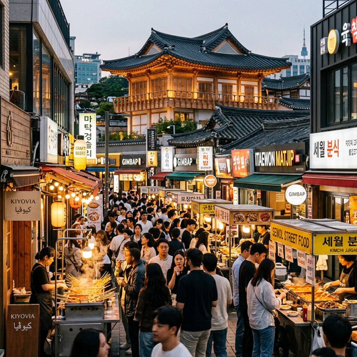 Seoul 2026: neighborhoods, metro and halal food