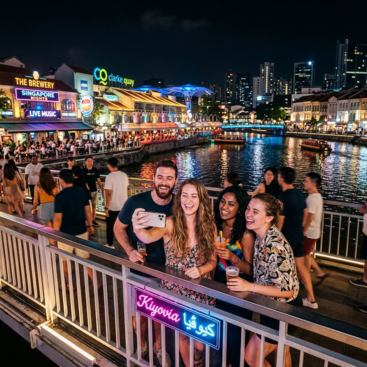 سنغافورة للشباب: حياة ليلية، طعام شارع، ومغامرات