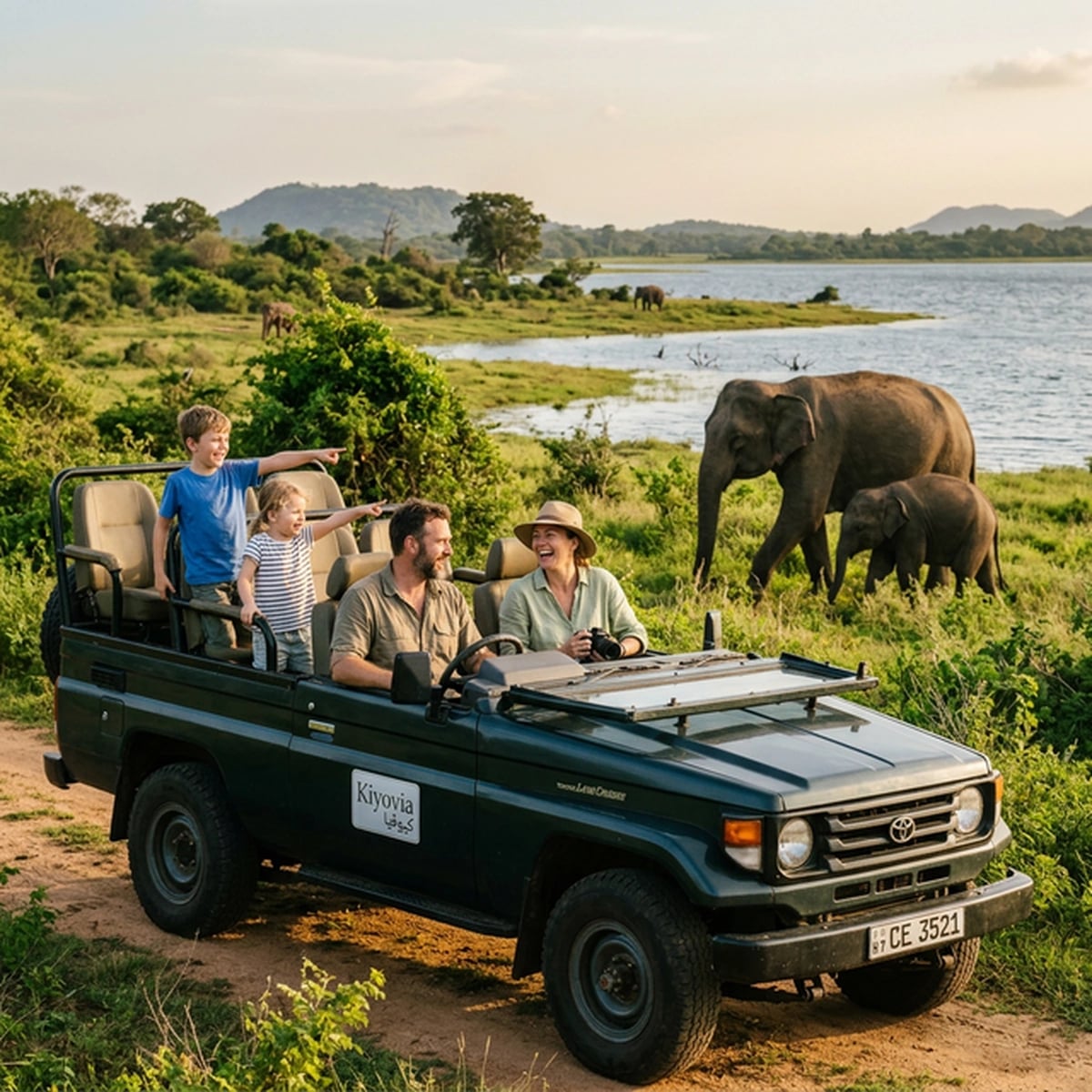 سريلانكا للعائلات: سفاري وشواطئ وقطارات