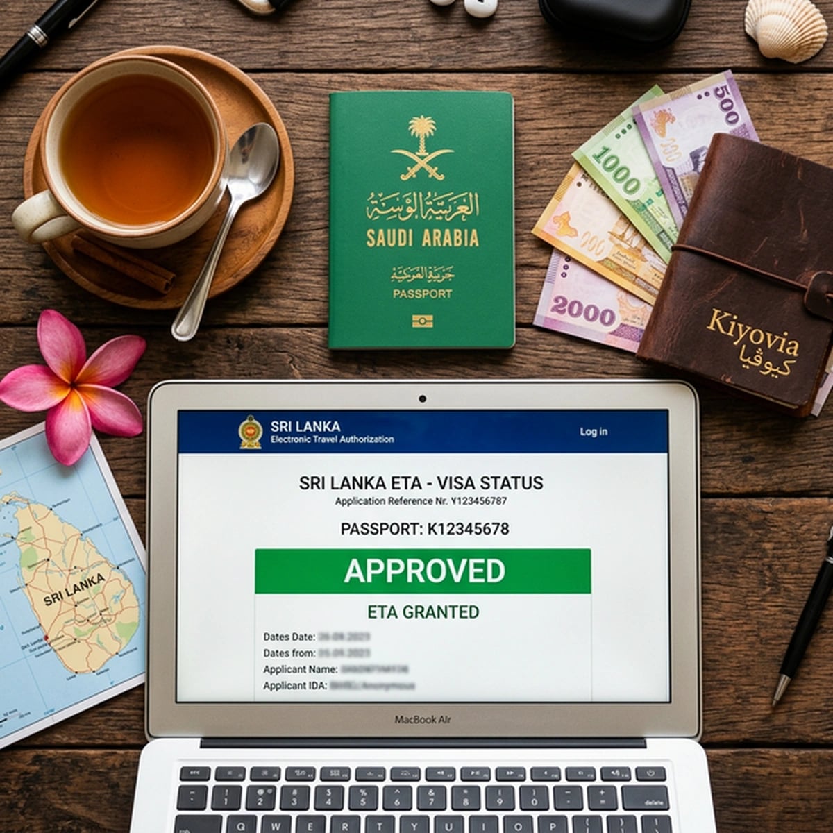 Sri Lanka Visa for Saudis 2026: Electronic ETA